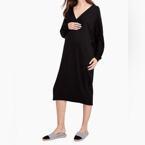 Hatch Visitor Dress, Petite, Black